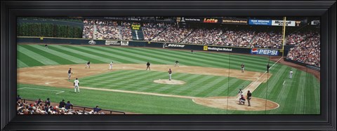 Framed SAFECO basefall Field Seattle WA Print