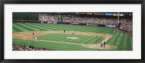 Framed SAFECO basefall Field Seattle WA Print