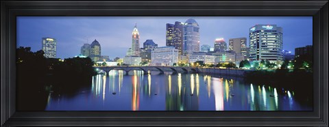 Framed Columbus OH Print