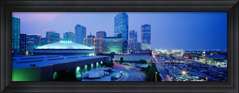 Framed Ft Worth, Texas, USA Print