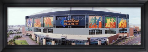 Framed Bank One Ballpark Phoenix AZ Print