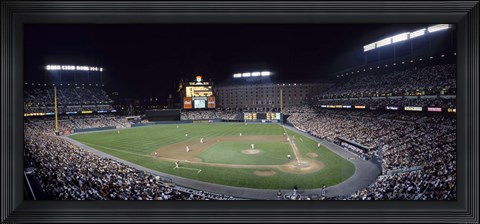 Framed Baseball Game Camden Yards Baltimore MD Print