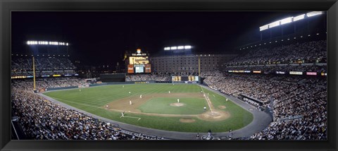 Framed Baseball Game Camden Yards Baltimore MD Print