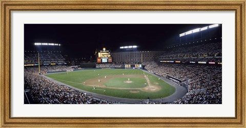 Framed Baseball Game Camden Yards Baltimore MD Print
