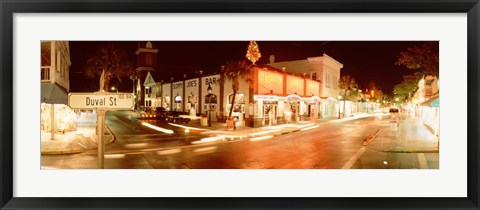 Framed Sloppy Joe&#39;s Bar, Duval Street, Key West, Florida, USA Print