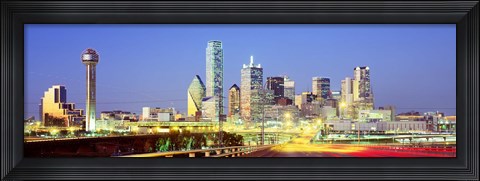Framed Dallas Texas USA Print