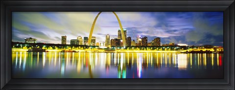 Framed Evening, St Louis, Missouri, USA Print