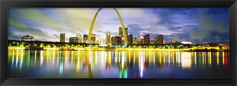 Framed Evening, St Louis, Missouri, USA Print