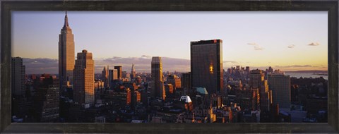 Framed Empire State Building, Manhattan, New York City Print