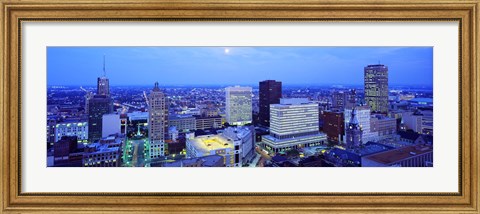 Framed Evening, Buffalo, New York State, USA Print