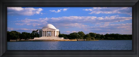 Framed Jefferson Memorial on the Waterfront, Washington DC Print