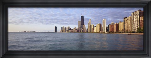 Framed Lake Michigan Chicago IL Print