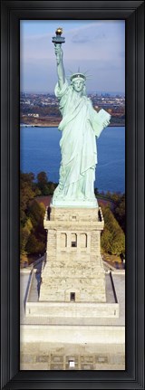 Framed Statue Of Liberty, New York, NYC, New York City, New York State, USA Print