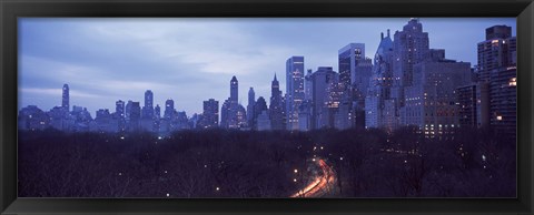 Framed Central Park New York NY Print