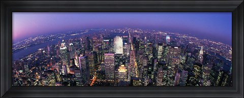 Framed Midtown Manhattan, New York, NYC, New York City, New York State, USA Print