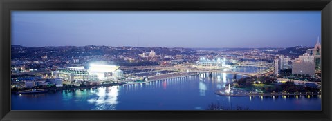 Framed Heinz Stadium, Pittsburgh PA Print