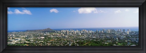 Framed Honolulu, Hawaii Print