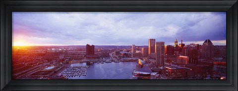 Framed Baltimore Maryland USA Print