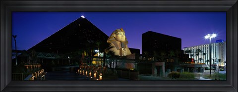 Framed Luxor Hotel Las Vegas Nevada USA Print