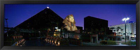 Framed Luxor Hotel Las Vegas Nevada USA Print