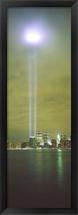 Framed Evening, Towers Of Light, Lower Manhattan, NYC, New York City, New York State, USA Print