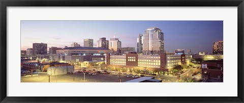 Framed Financial District, Phoenix, Arizona, USA Print