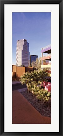 Framed La Placita Tucson AZ Print
