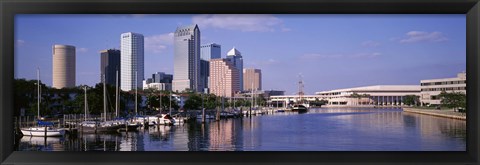 Framed USA, Florida, Tampa Print