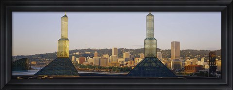 Framed Convention Center, Portland, Oregon Print