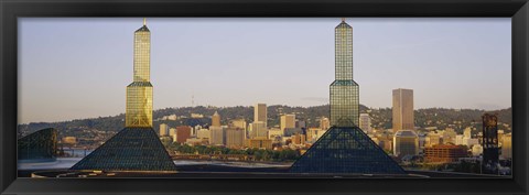 Framed Convention Center, Portland, Oregon Print