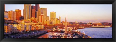 Framed Seattle Washington USA Print