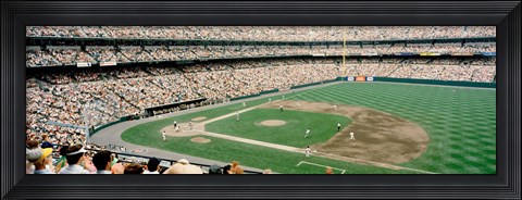 Framed Baseball field in Baltimore, Maryland Print