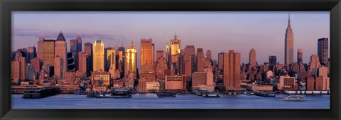 Framed West Side Skyscrapers, New York City Print