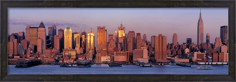 Framed West Side Skyscrapers, New York City Print
