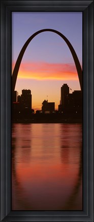 Framed US, Missouri, St. Louis, Sunrise Print