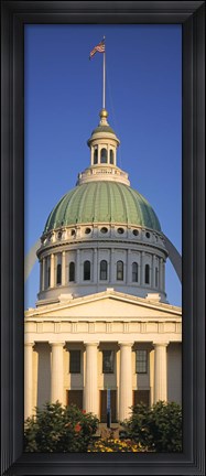 Framed US, Missouri, St. Louis, courthouse Print
