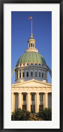 Framed US, Missouri, St. Louis, courthouse Print