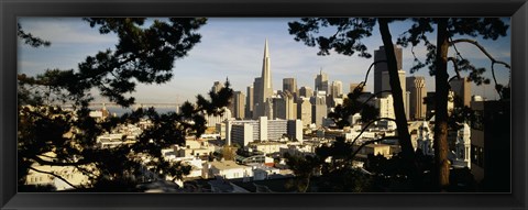Framed View Of San Francisco, California Print