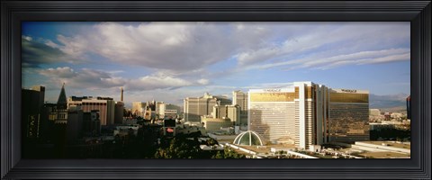 Framed Cloudy Sky Over the Mirage, Las Vegas, Nevada Print