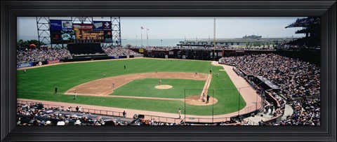 Framed Pac Bell Stadium, San Francisco, California Print