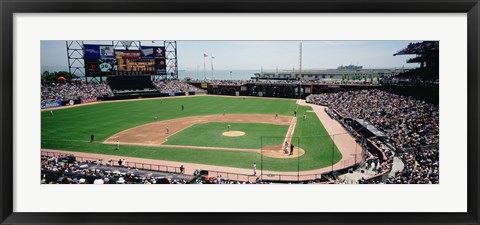 Framed Pac Bell Stadium, San Francisco, California Print