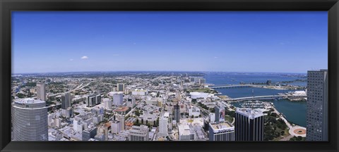 Framed Miami, Florida Print