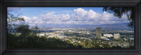 Framed Studio City, San Fernando Valley, Los Angeles, California Print