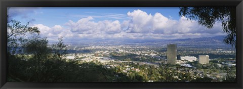 Framed Studio City, San Fernando Valley, Los Angeles, California Print