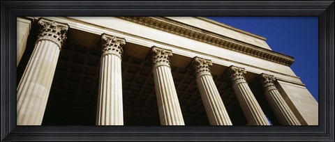 Framed Low angle view of a building, 30th Street Station, Philadelphia, Pennsylvania Print