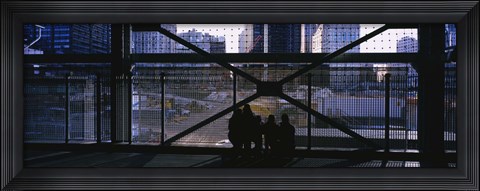 Framed Ground Zero Memorial, New York Print
