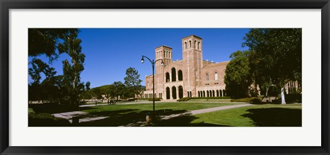 Framed Facade of a building, Royce Hall, City of Los Angeles, California, USA Print
