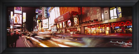 Framed Times Square at Nigth, Manhattan Print