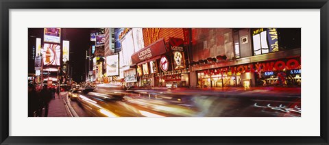 Framed Times Square at Nigth, Manhattan Print