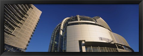 Framed Low angle view of a city hall, Downtown San Jose, Silicon Valley, California Print